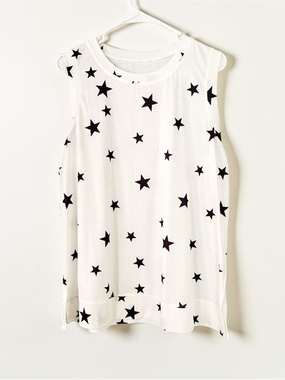 Women’s Star Print Patriotic Sleeveless Top